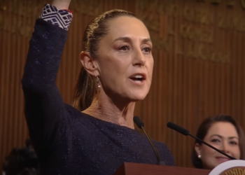 "No somos colonia ni protectorado de nadie": Sheinbaum. Foto tomada de video