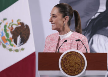 Despliegue de fuerzas federales al norte no deja desprotegido al resto del país, aclara Sheinbaum. Foto de Presidencia de México