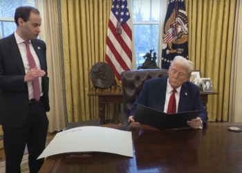 EE.UU. aplica aranceles de 25 por ciento a México. Foto tomada de video