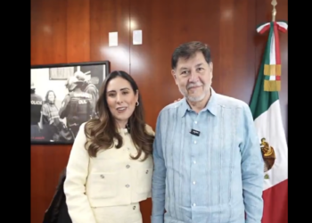Fernández Noroña hará presencia en Coahuila; llama a la unidad en Morena. Foto tomada de video