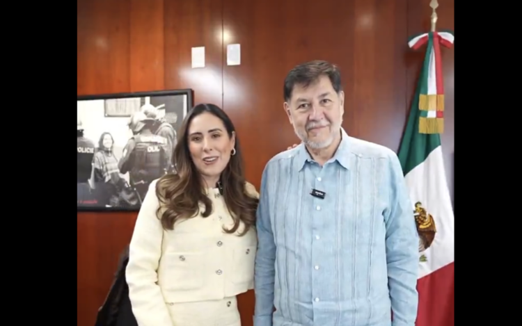 Fernández Noroña hará presencia en Coahuila; llama a la unidad en Morena. Foto tomada de video