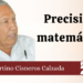 Fortino Cisneros Calzada | Precisión matemática