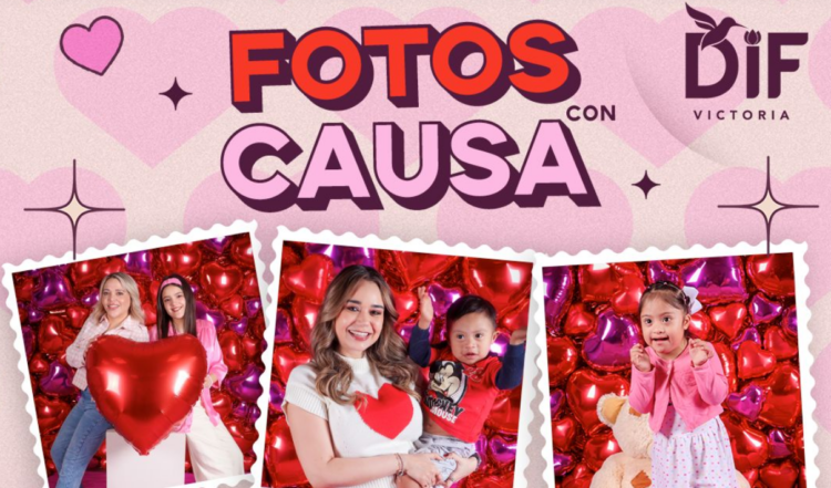 DIF Victoria presenta campaña de fotos con causa