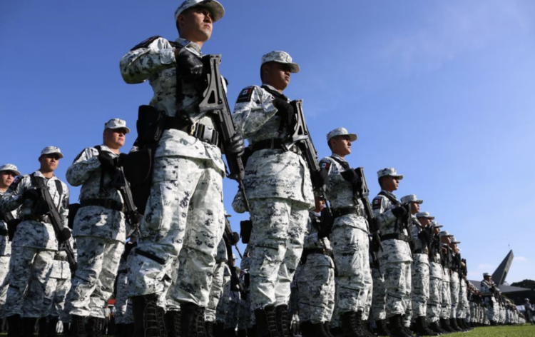 Guardia Nacional vigila el Río Bravo y puentes internacionales. Cocaína. Foto de Guardia Nacional.