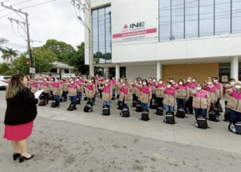 INE Tamaulipas en alerta ante presencia de minas terrestres en brechas del estado. Foto de Central INE