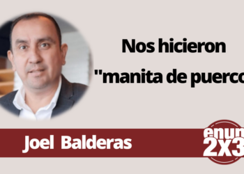 Joel Balderas | Nos hicieron "manita de puerco"