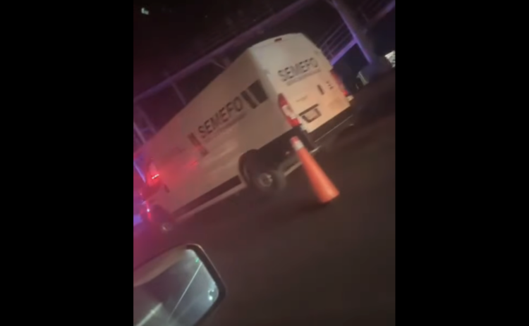 Matan a chofer al quedar en medio de balacera en Reynosa. Foto tomada de video