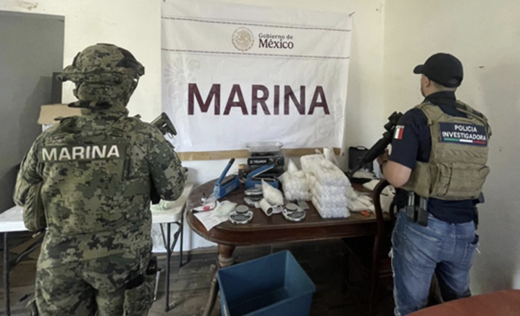 'Operación Frontera Norte' ha dejado al menos 559 detenidos. Foto de Semar