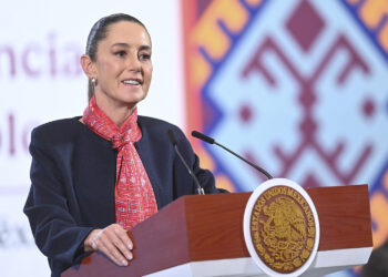 EE.UU. tiene que hacer su parte para atender consumo de drogas: Sheinbaum. Foto de Presidencia México