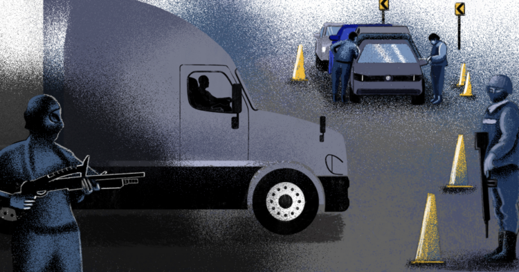 'Tráileres trampa para migrantes'. Foto de EnUn2x3