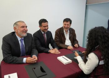 Rocío Nahle solicita a Morena no afiliar a Yunes Márquez. Foto de X Gerardo Fernández Noroña