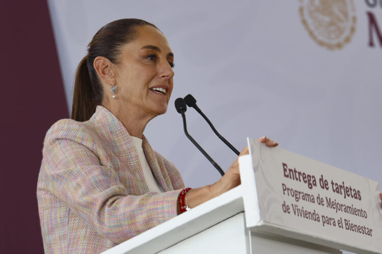 Claudia Sheinbaum. Foto de Presidencia de México