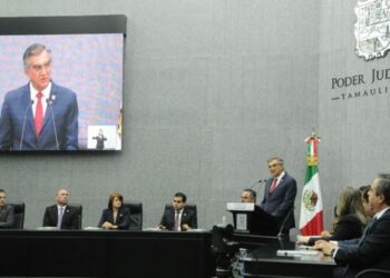 Avanza con certidumbre renovación del Poder Judicial en Tamaulipas: Américo Villarreal