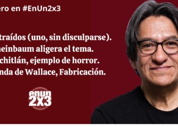 Los distraídos (uno, sin disculparse). Sheinbaum aligera el tema. Teuchitlán, ejemplo de horror. Miranda de Wallace, Fabricación