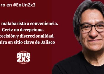 Fiscal malabarista a conveniencia. Gertz no decepciona. Imprecisión y discrecionalidad. La mira en sitio clave de Jalisco