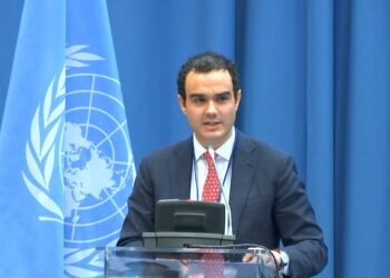 México enviará nota diplomática a EE.UU. luego de críticas de funcionario sobre asamblea en el Zócalo. Foto de @StateINL