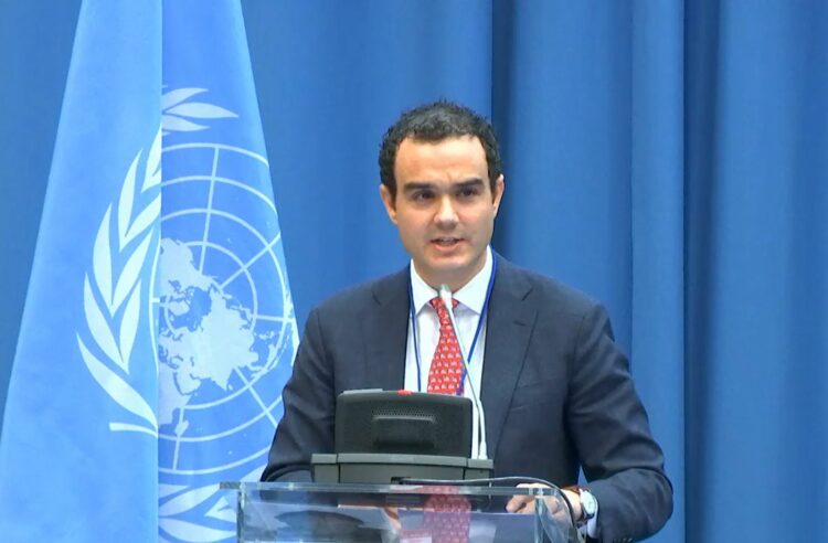 México enviará nota diplomática a EE.UU. luego de críticas de funcionario sobre asamblea en el Zócalo. Foto de @StateINL