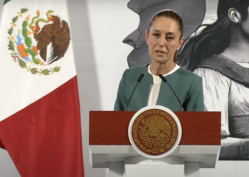 "Nunca ocultaremos nada, no habrá construcción oscura de verdades históricas": Sheinbaum sobre Teuchitlán. Foto tomada de video