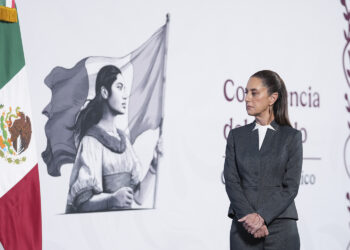 Temple y serenidad pide Sheinbaum sobre aranceles; hay un plan, asegura. Foto de Presidencia de México