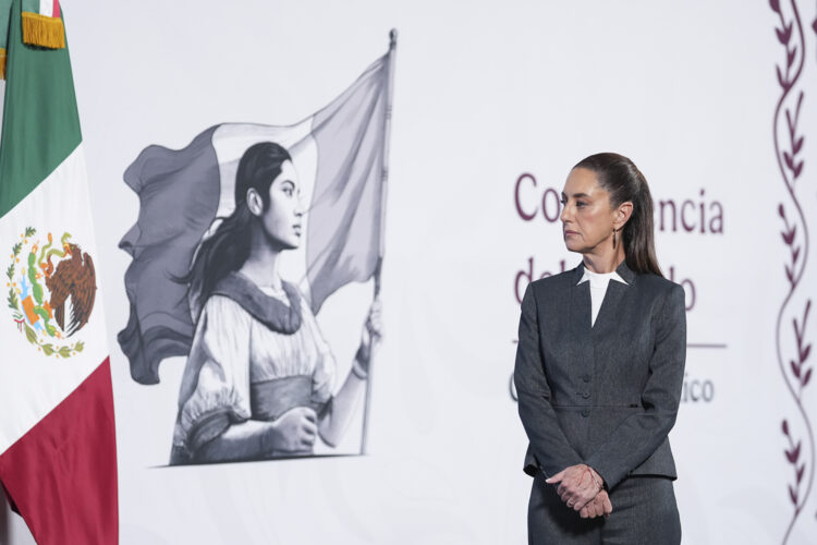 Temple y serenidad pide Sheinbaum sobre aranceles; hay un plan, asegura. Foto de Presidencia de México