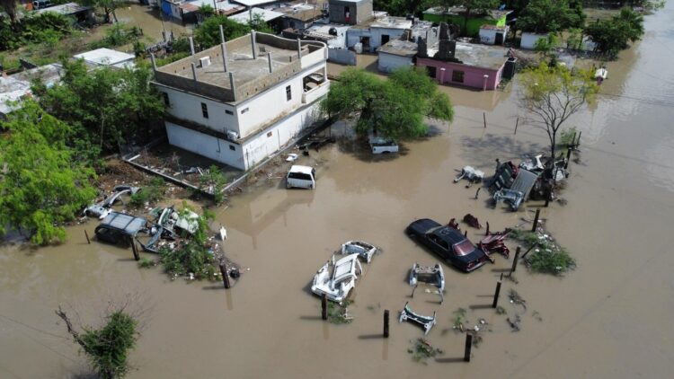 Confirma AVA muerte de dos personas en Tamaulipas por lluvias atípicas. Foto de Protección Civil Tamaulipas