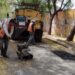 Intensifica Municipio trabajos de bacheo en calles de la zona centro | Foto: Cortesía