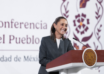 La presidenta de México, Claudia Sheinbaum. Foto de Presidencia de México