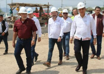 Constata gobernador avance en la construcción de la Ciudad Judicial en Victoria