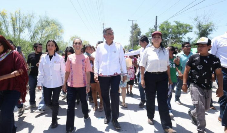 Llega presidenta Claudia Sheinbaum a Reynosa y anuncia apoyos para familias damnificadas por lluvias