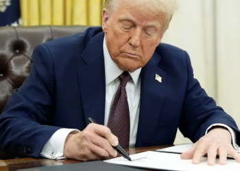 Donald Trump anuncia aranceles, ciudadanía. Foto de Amnistía Internacional España