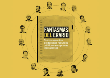 Empresas fantasma obtuvieron 11 mil 492 mdp en recursos públicos durante 20 años. Foto de Quinto Elemento Lab/ Diseño: Omar Bobadilla