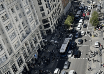 España y algunas zonas de Europa viven apagón masivo. Foto tomada de video