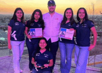 Estudiantes tamaulipecas buscan llegar a la F1. Foto de Instagram Bravos Racing