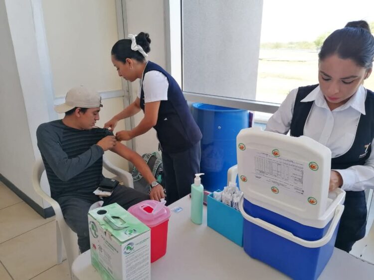 Aplicarán vacunas en Bancos de Bienestar en Tamaulipas | Foto: Secretaría de Salud