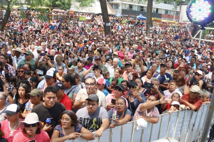 Más de 40 mil personas disfrutaron de las presentaciones musicales en el San Marcazo