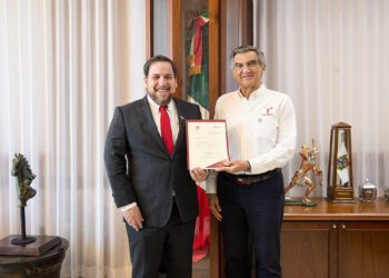 Miguel Ángel Valdez García como nuevo titular de la Secretaría de Educación de Tamaulipas. Foto de Gobierno de Tamaulipas