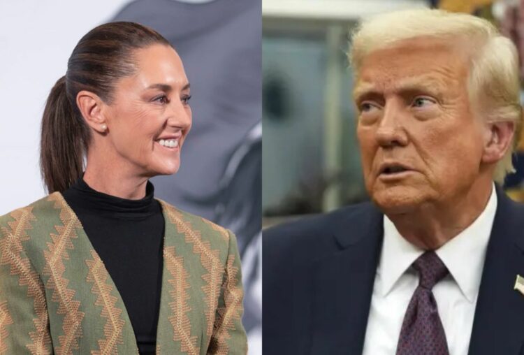 Claudia Sheinbaum y Donald Trump. Foto de web