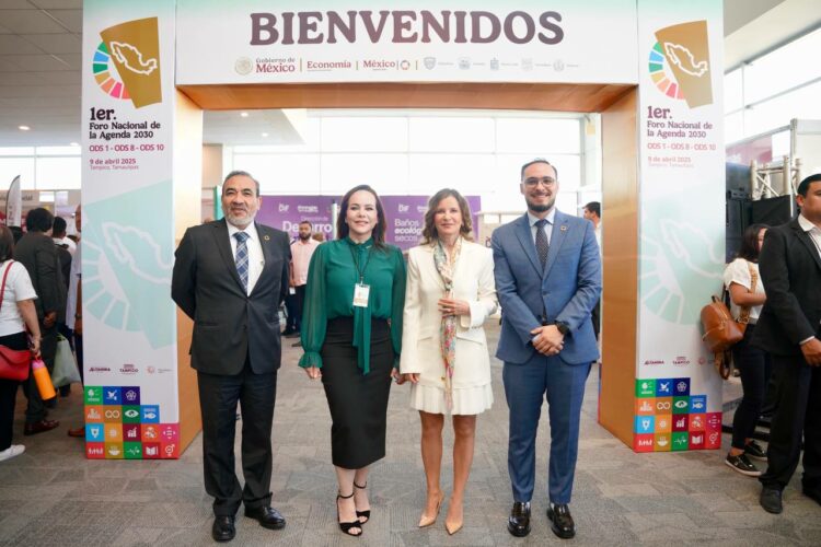 Participa Alcaldesa Carmen Lilia Canturosas en Foro Nacional de Agenda 2030