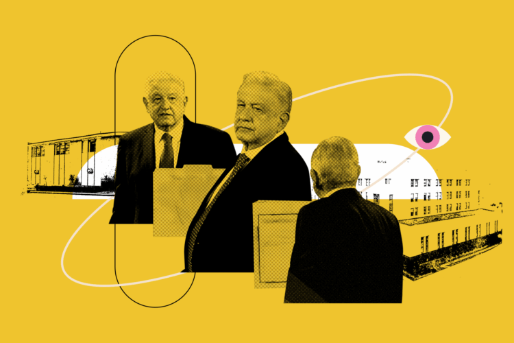 Fantasmas que se niegan a desaparecer: los negocios de empresas falsas en el sexenio de AMLO. Diseño: Omar Bobadilla