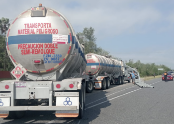 Imagen ilustrativa de una pipa. Foto de Seguridad Tamaulipas