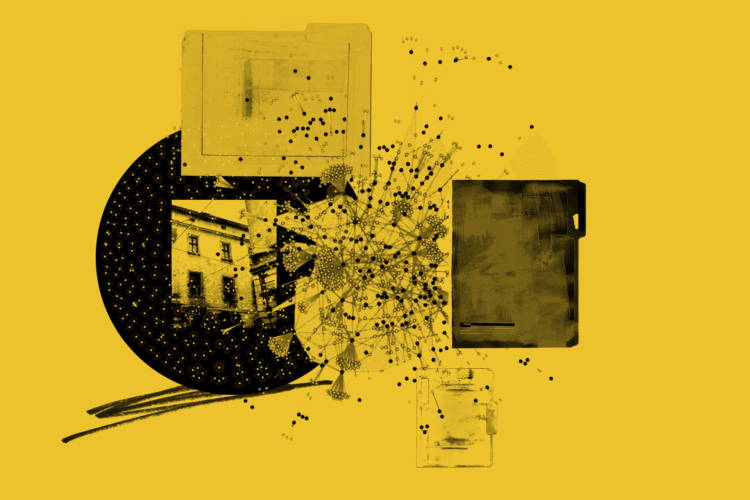 Empresas fantasma: piezas clave en la corrupción. Diseño Omar Bobadilla