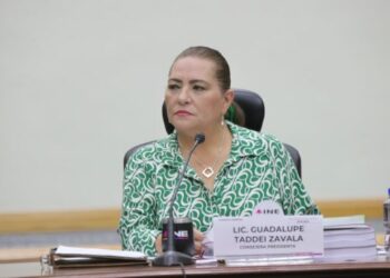 Guadalupe Taddei, consejera presidenta del INE