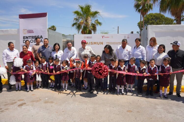 IMPULSAN INFRAESTRUCTURA Alcaldesa fortalece escuelas con obras clave
