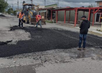 Activa Municipio plan de bacheo intenso tras el paso de las lluvias