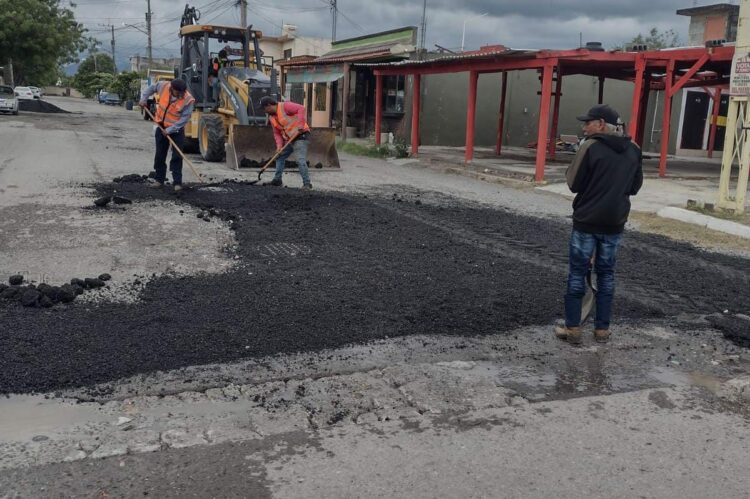 Activa Municipio plan de bacheo intenso tras el paso de las lluvias