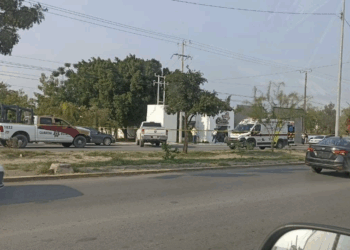 Ataque contra elementos de la Guardia Estatal deja dos policías y tres civiles heridos en Ciudad Victoria. Foto tomada de video