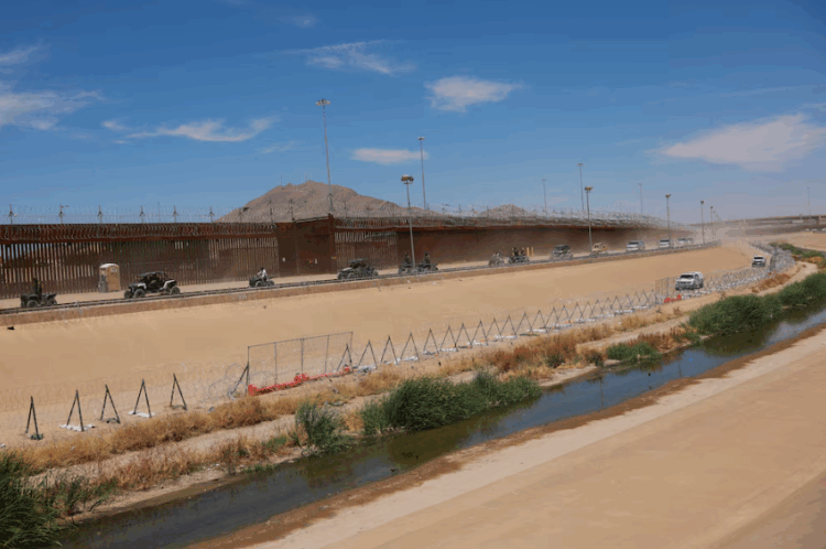 EE.UU. establece una nueva zona militar restringida en la frontera norte. Foto de web