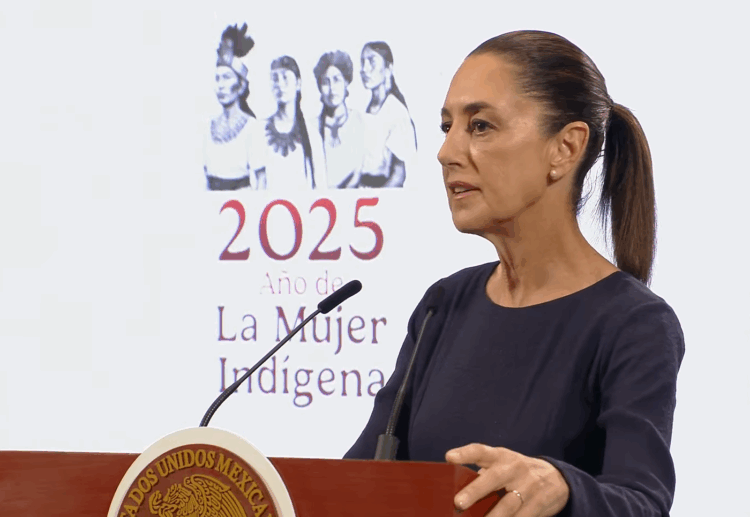 No quiero que la comunicación con Trump sea a través de los medios: Sheinbaum sobre acusación de “miedo” a los cárteles. Foto tomada de video