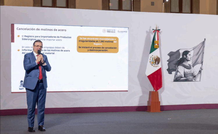 Ebrard denuncia irregularidades en ciertas importaciones