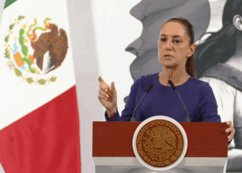 Claudia Sheinbaum en la conferencia matutina del 7 de mayo de 2025